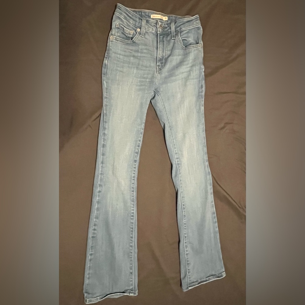 Levi's Light Blue Flare Jeans